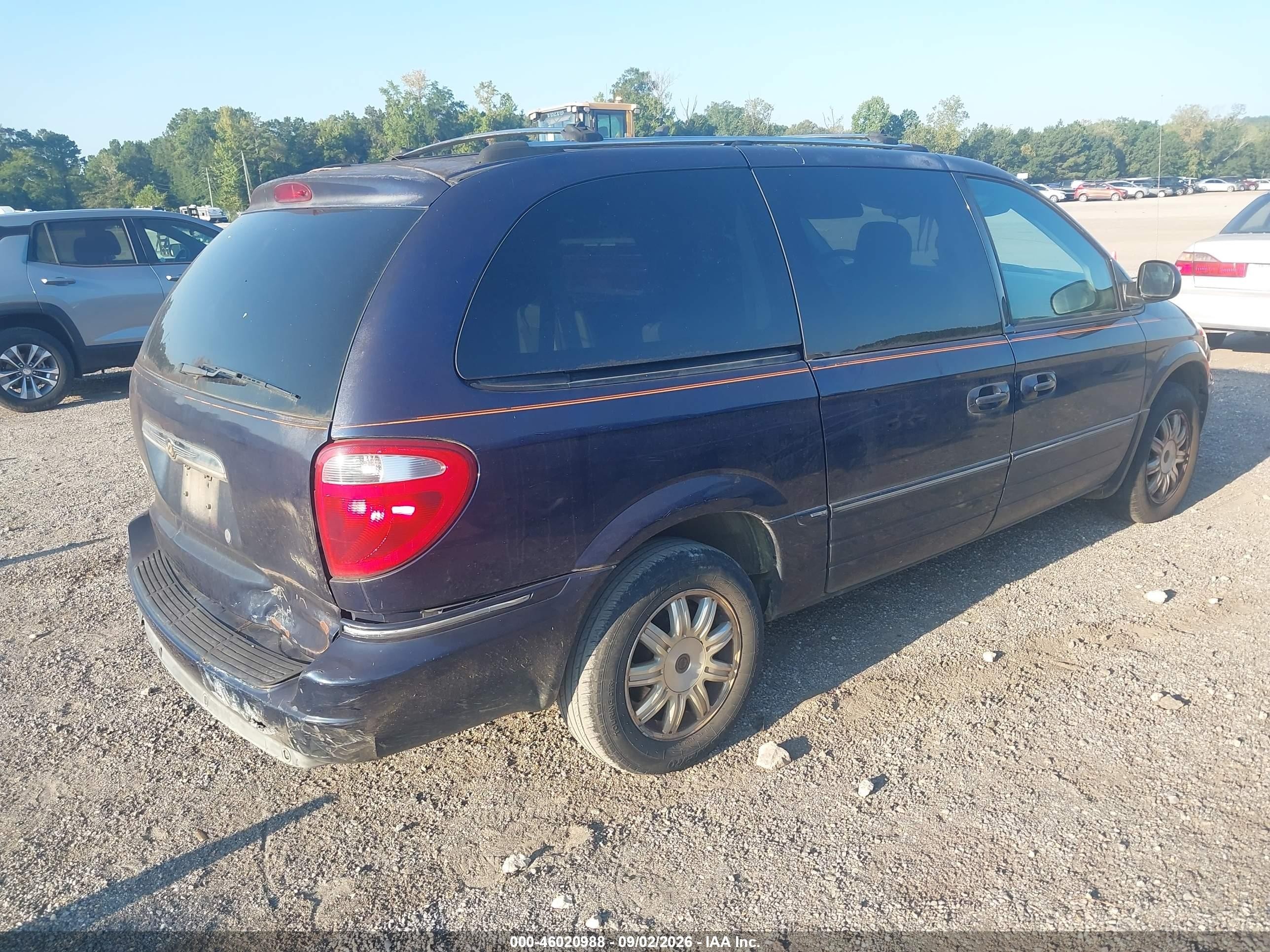 2006 Chrysler Town & Country Limited Blue vin: 2A8GP64L16R610742