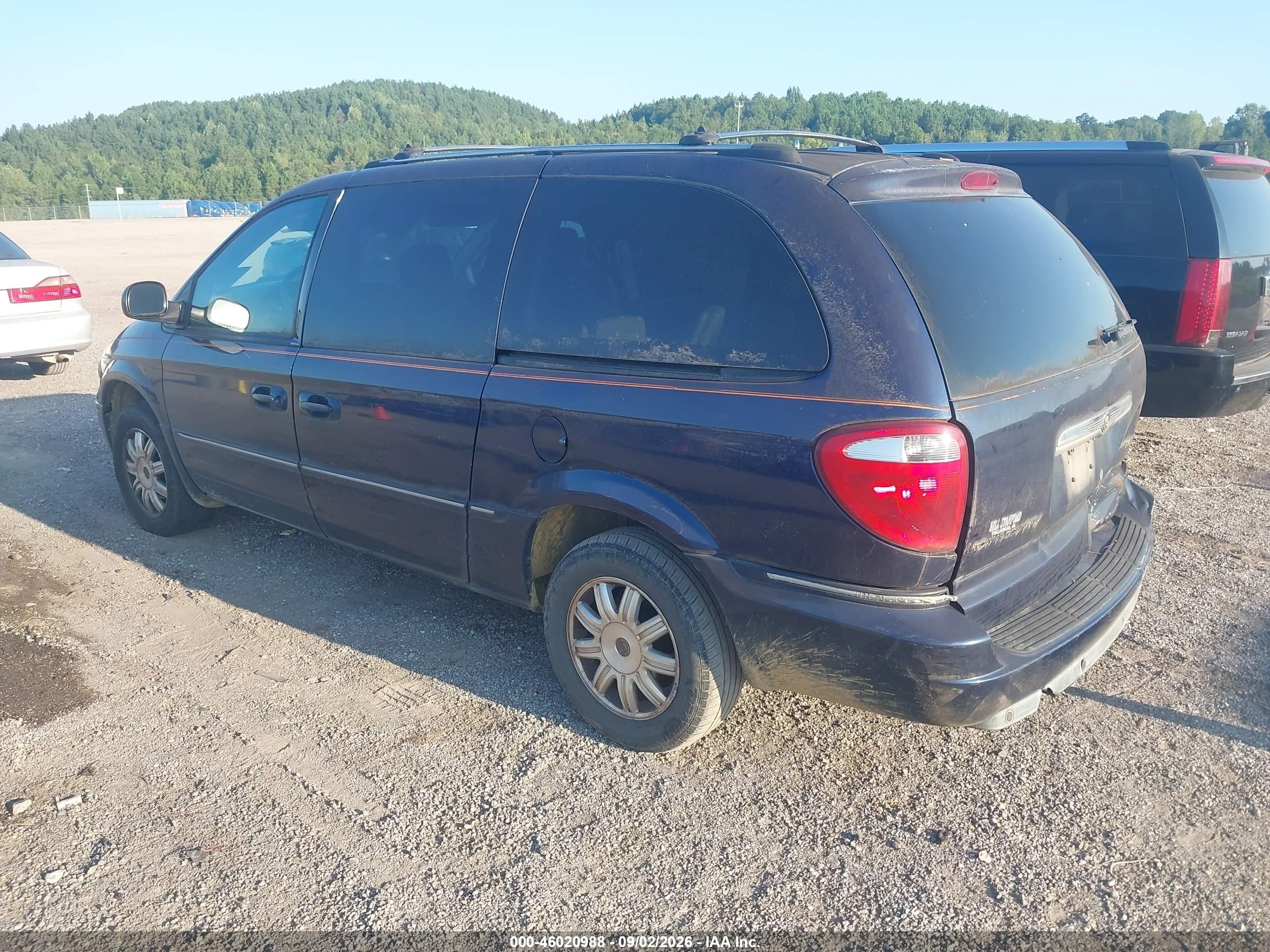 2006 Chrysler Town & Country Limited Blue vin: 2A8GP64L16R610742