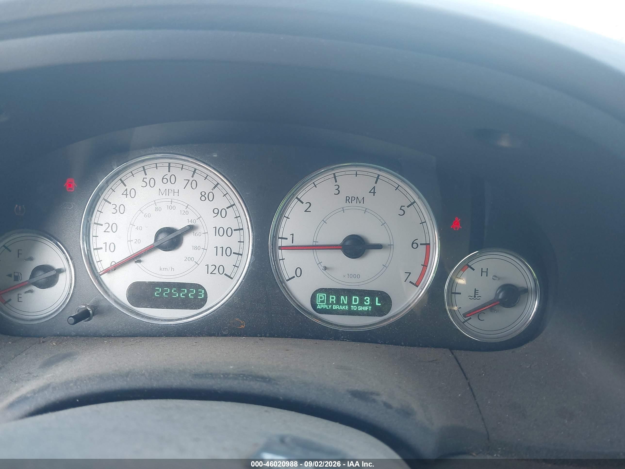 2006 Chrysler Town & Country Limited Blue vin: 2A8GP64L16R610742