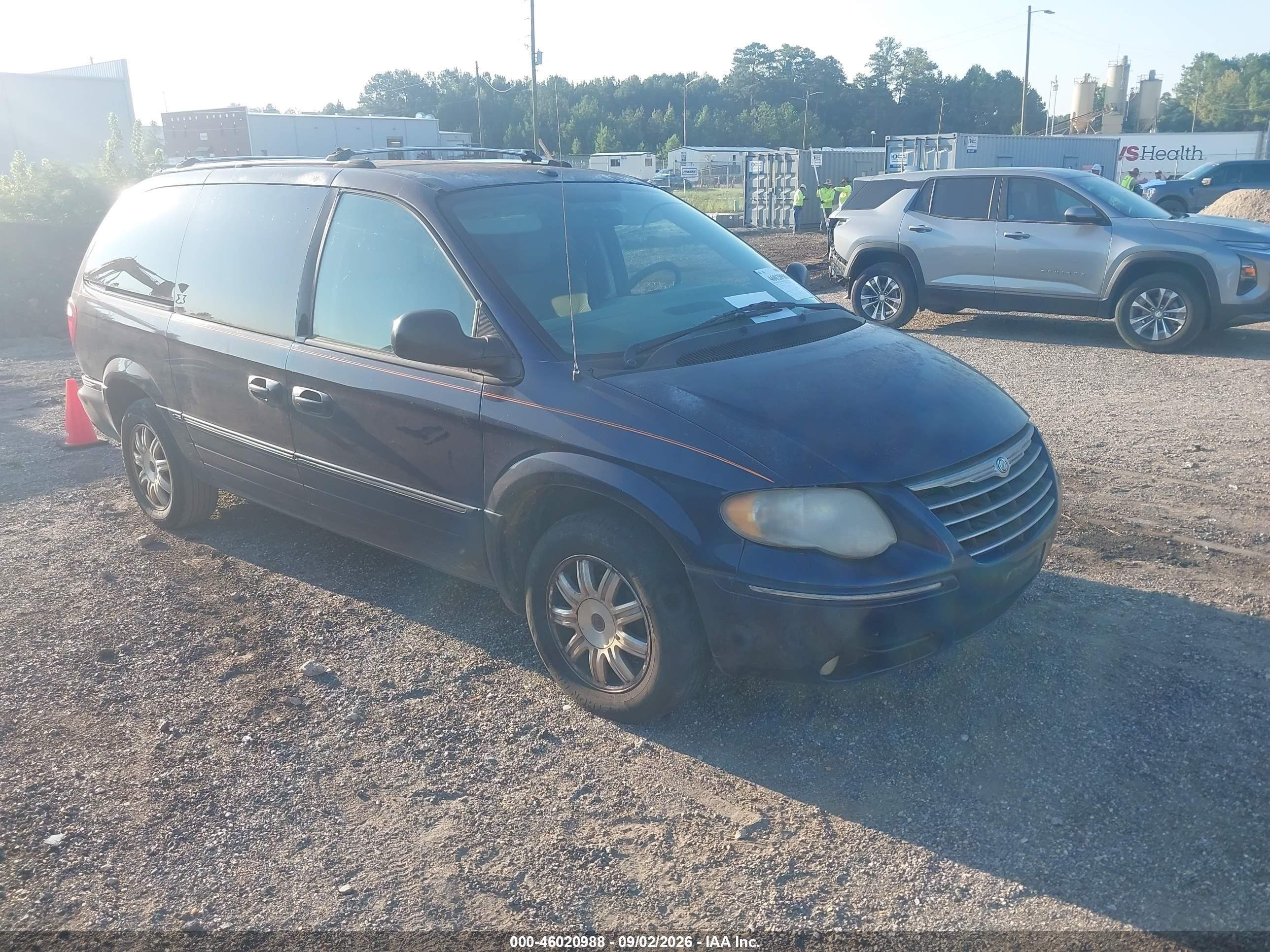2006 Chrysler Town & Country Limited Blue vin: 2A8GP64L16R610742