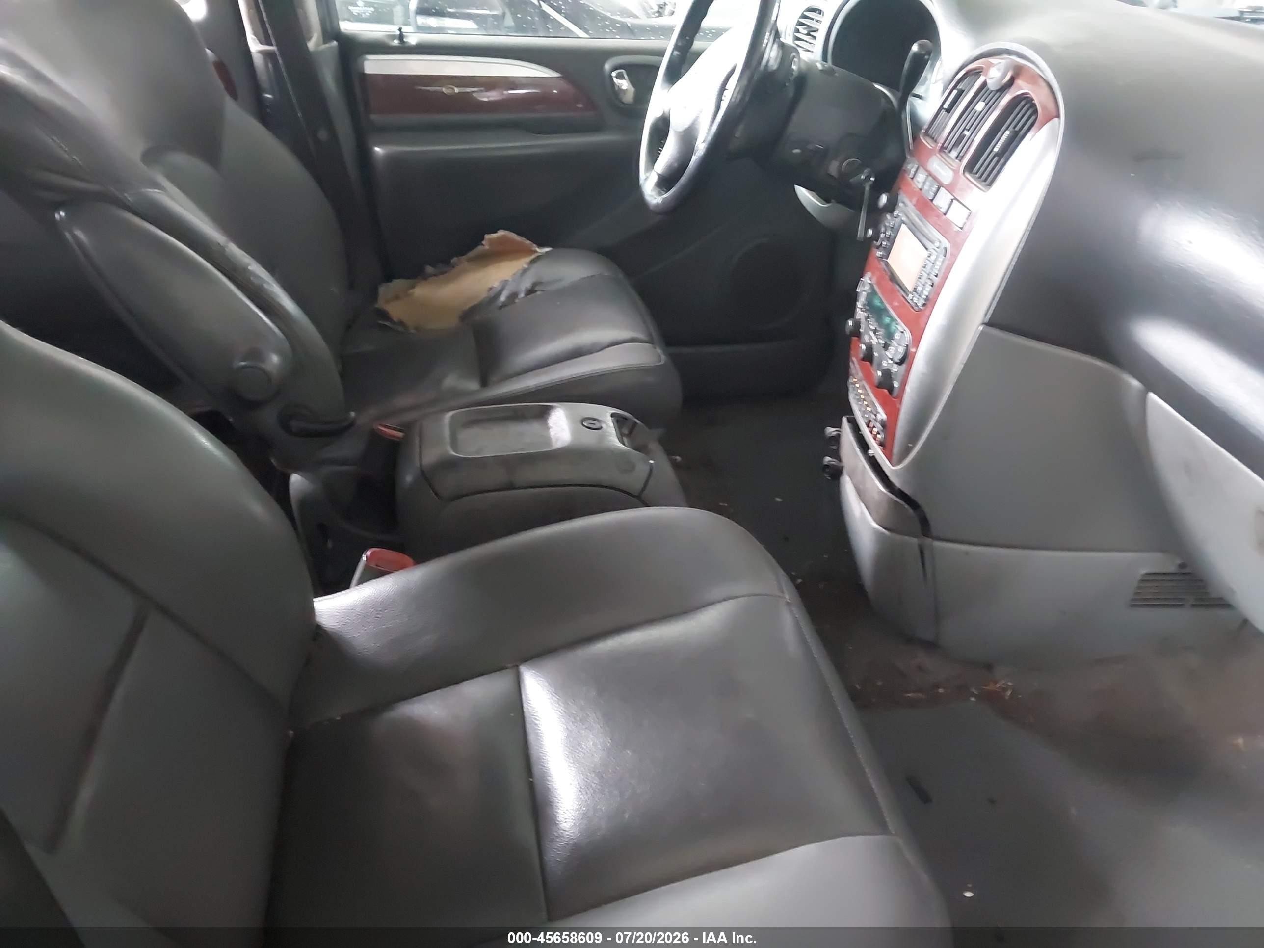 2007 Chrysler Town & Country Limited Синий vin: 2A8GP64L77R304694