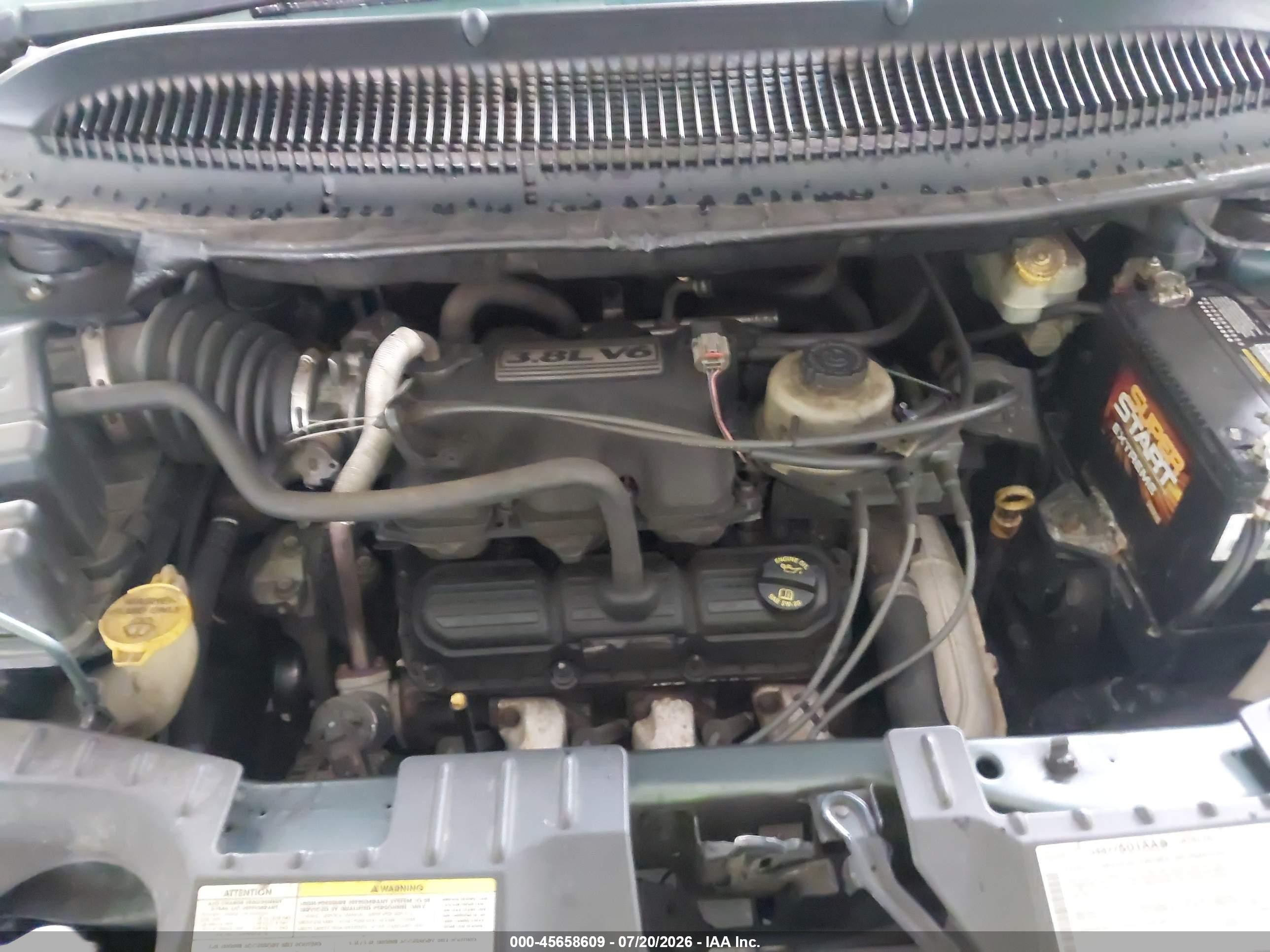 2007 Chrysler Town & Country Limited Синий vin: 2A8GP64L77R304694