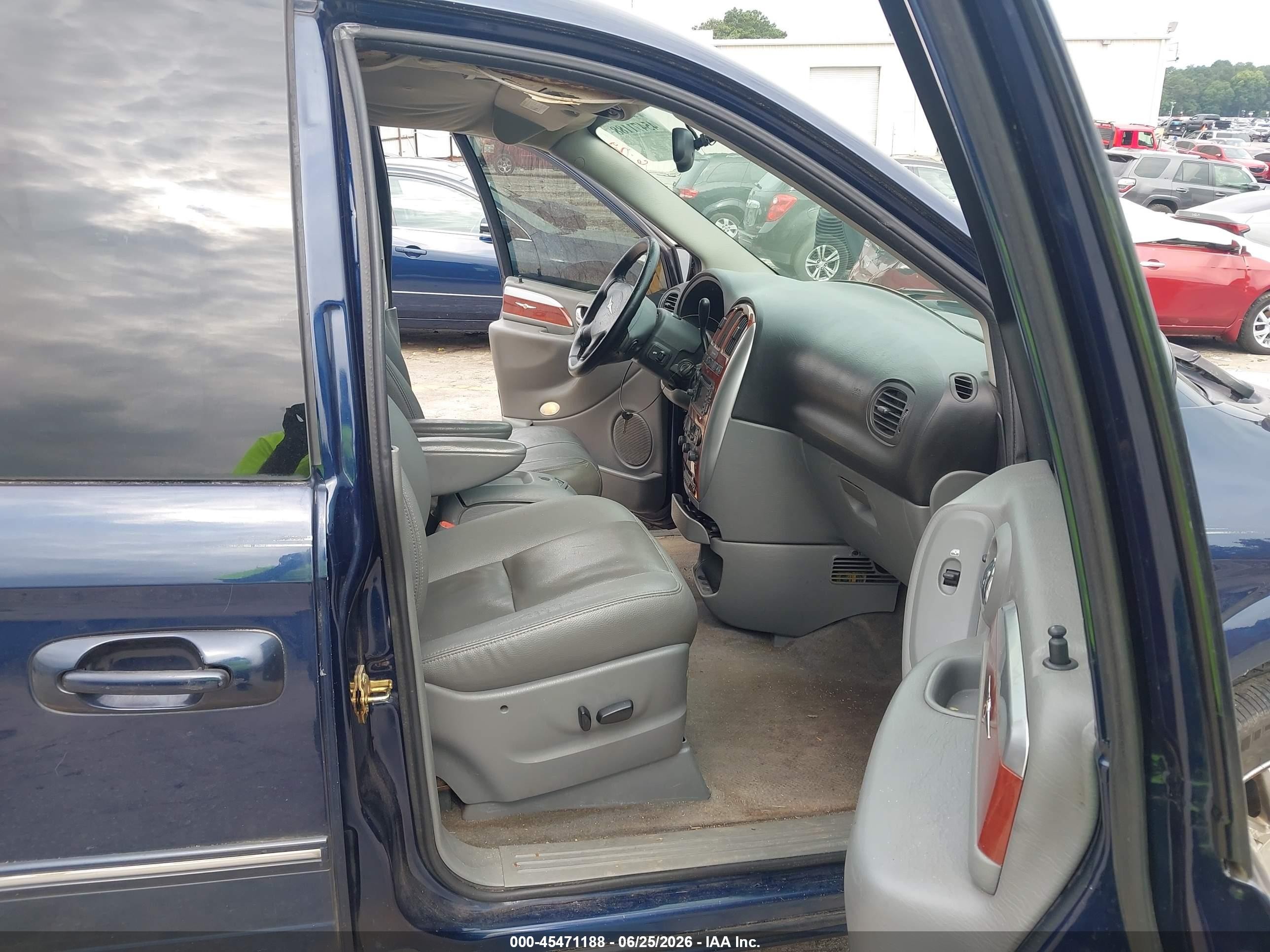 2006 Chrysler Town & Country Limited Blue vin: 2A8GP64L86R690508
