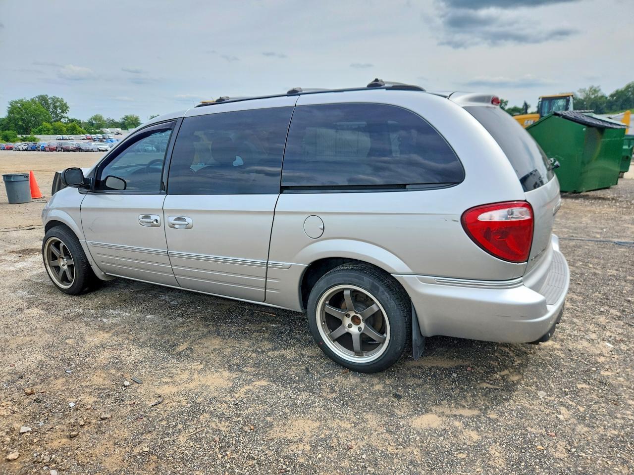 2007 Chrysler Town & Country Limited Silver vin: 2A8GP64L87R359252