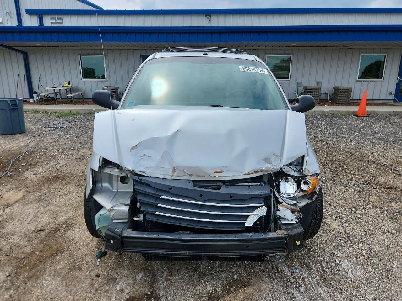2007 Chrysler Town & Country Limited Silver vin: 2A8GP64L87R359252