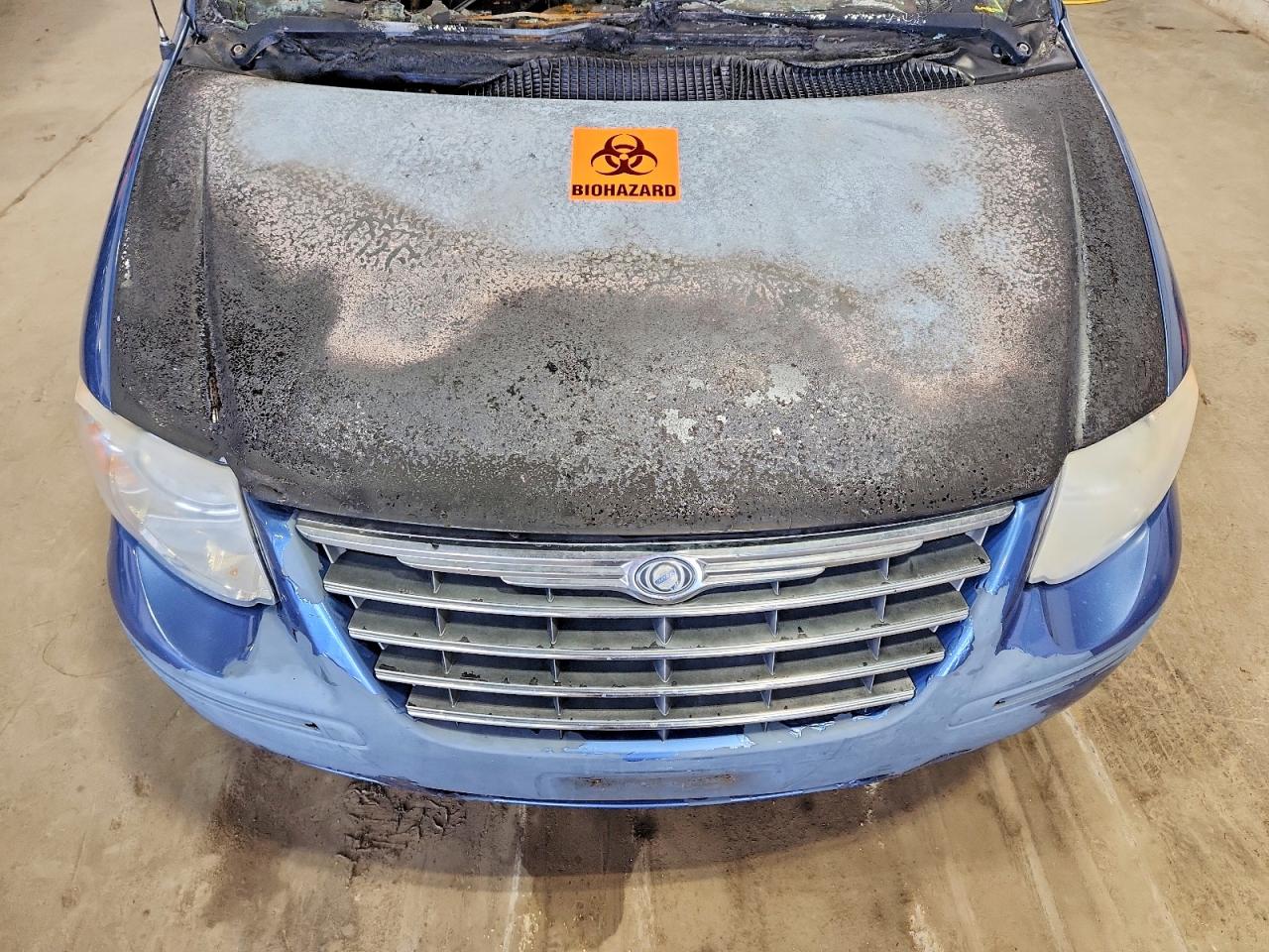 2007 Chrysler Town & Country Limited Blue vin: 2A8GP64L97R237970