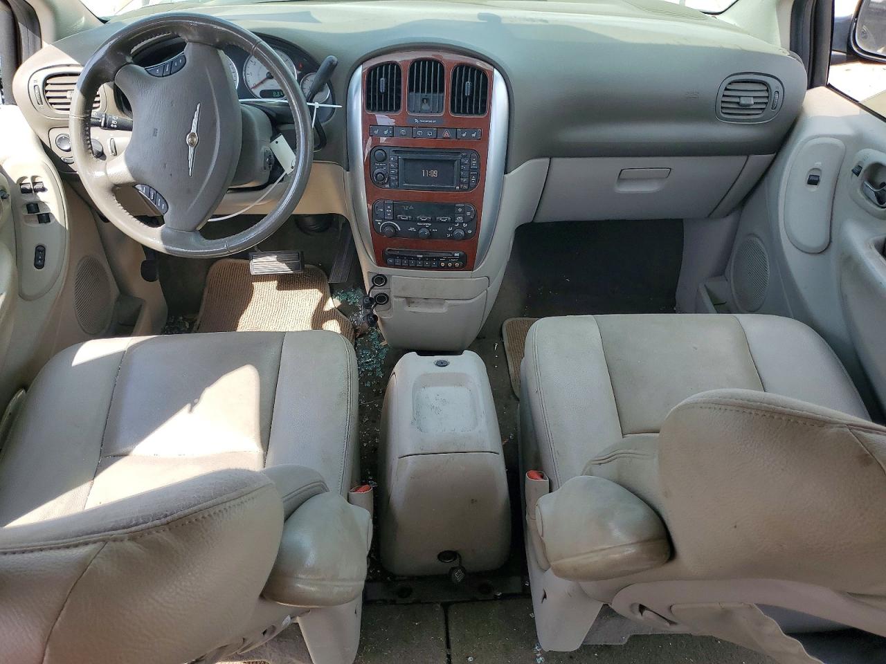 2007 Chrysler Town & Country Limited Red vin: 2A8GP64LX7R359396