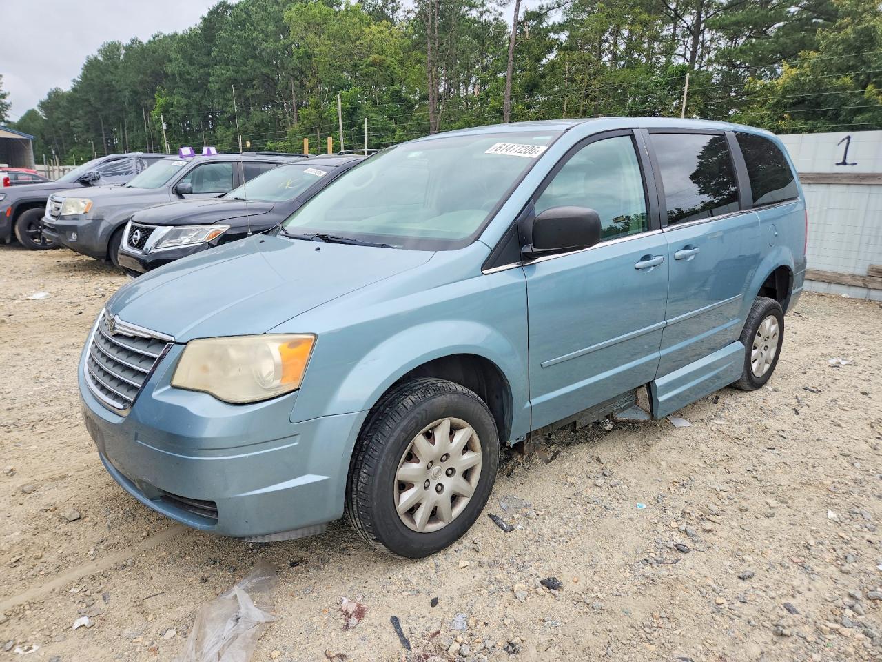 2009 Chrysler Town & Country Lx Turquoise vin: 2A8HR44E49R564977
