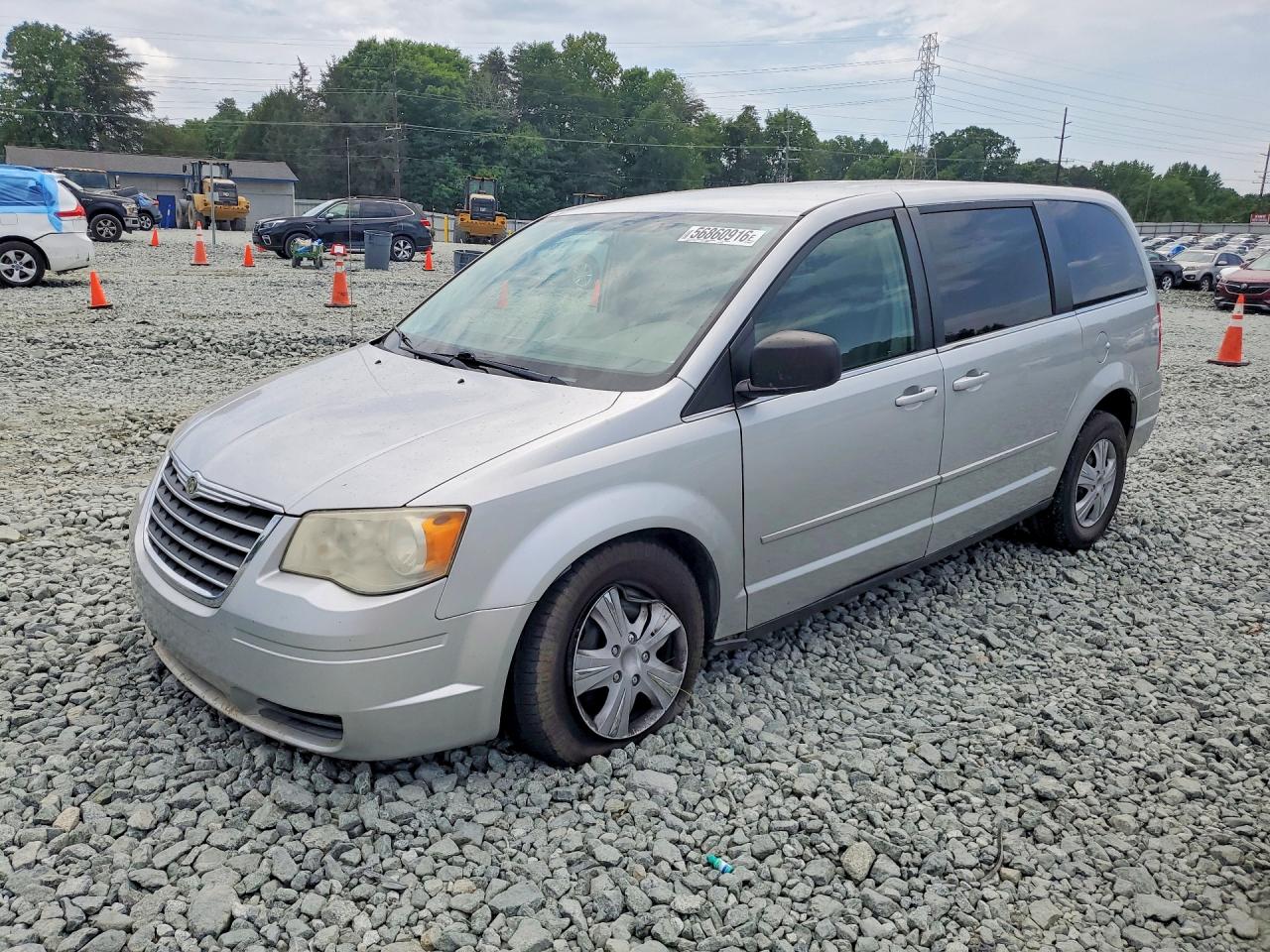 2009 Chrysler Town & Country Lx Gray vin: 2A8HR44E69R526800