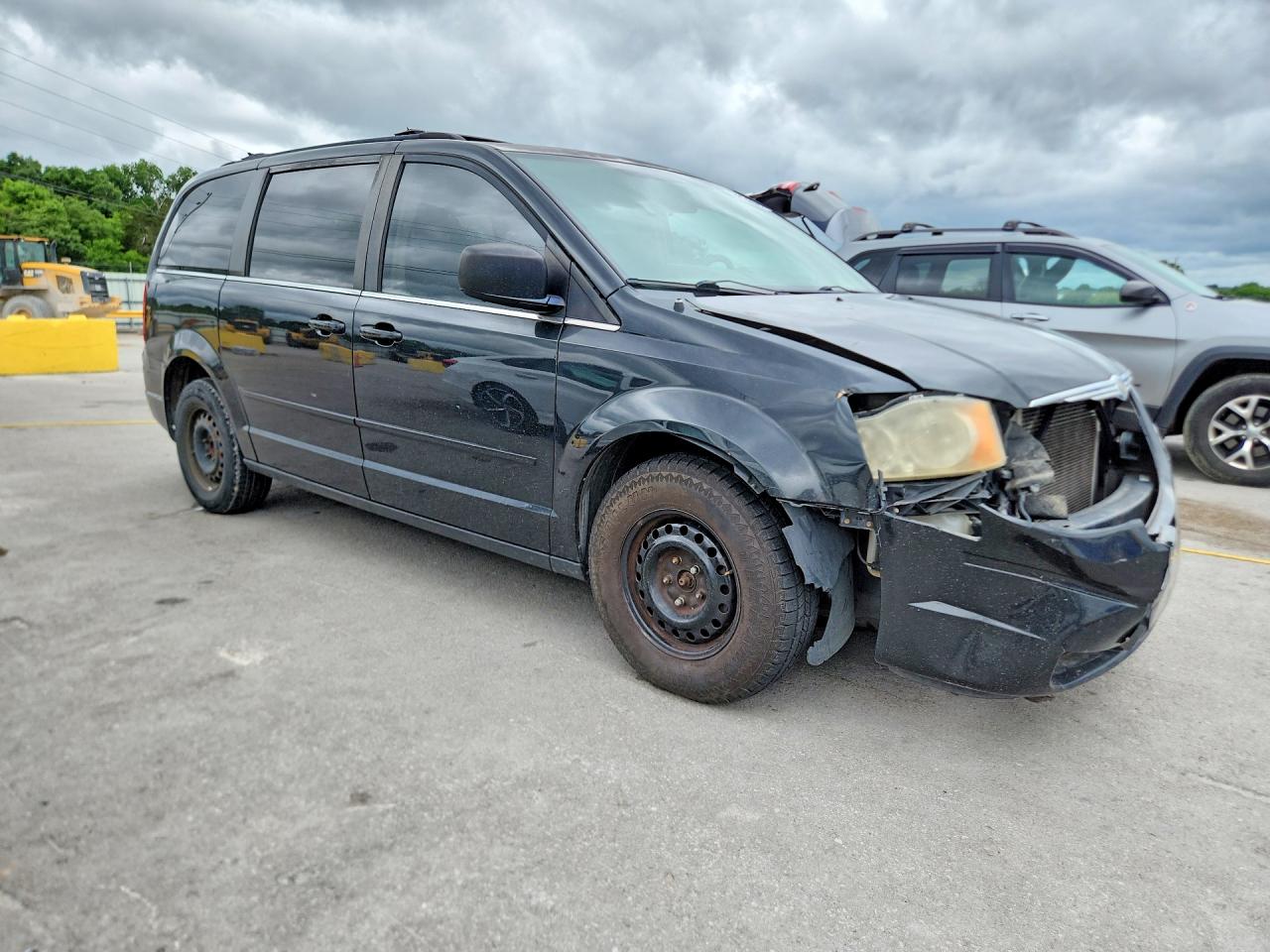 2009 Chrysler Town & Country Lx Black vin: 2A8HR44E69R540079