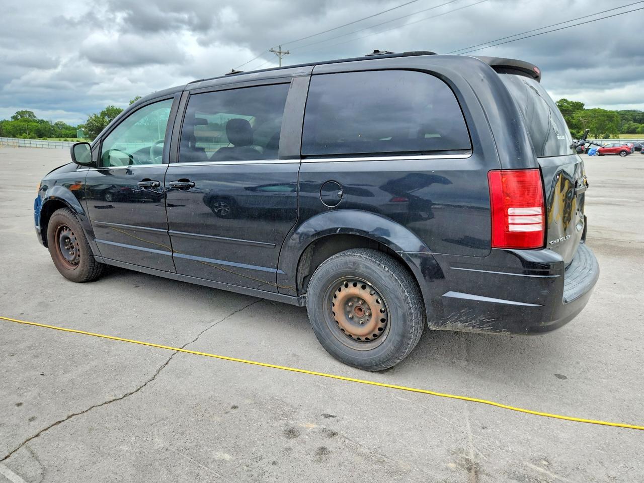 2009 Chrysler Town & Country Lx Black vin: 2A8HR44E69R540079