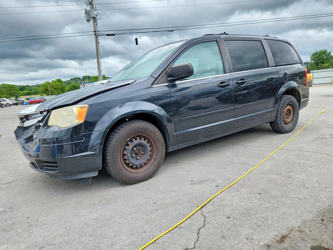 2009 Chrysler Town & Country Lx Black vin: 2A8HR44E69R540079