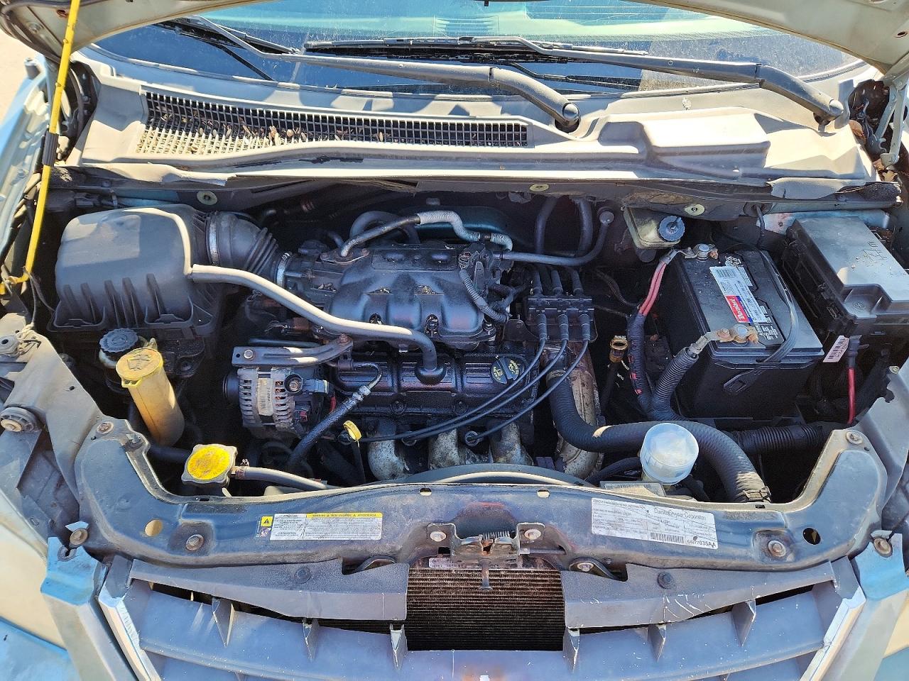 2008 Chrysler Town & Country Lx Blue vin: 2A8HR44H48R128168