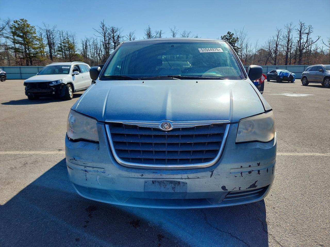 2008 Chrysler Town & Country Lx Blue vin: 2A8HR44H48R128168
