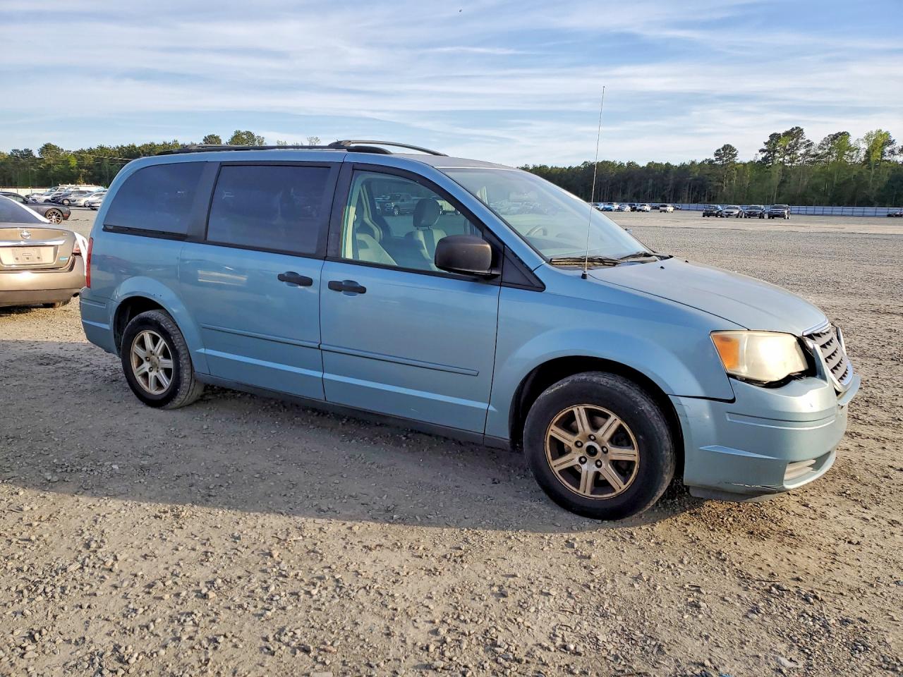 2008 Chrysler Town & Country Lx Turquoise vin: 2A8HR44H78R112255