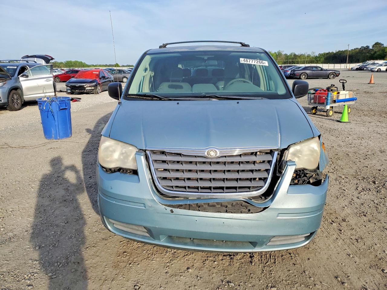 2008 Chrysler Town & Country Lx Turquoise vin: 2A8HR44H78R112255