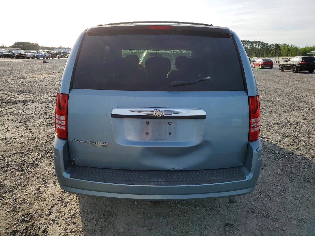 2008 Chrysler Town & Country Lx Turquoise vin: 2A8HR44H78R112255