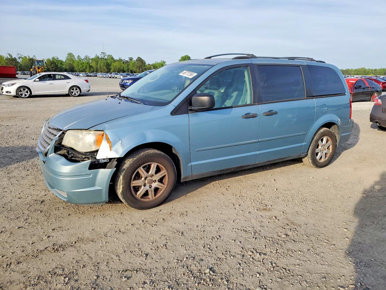 2008 Chrysler Town & Country Lx Turquoise vin: 2A8HR44H78R112255