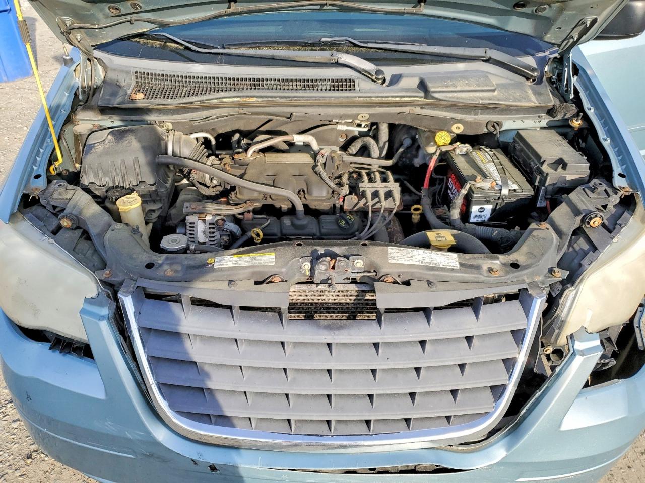 2008 Chrysler Town & Country Lx Turquoise vin: 2A8HR44H78R112255