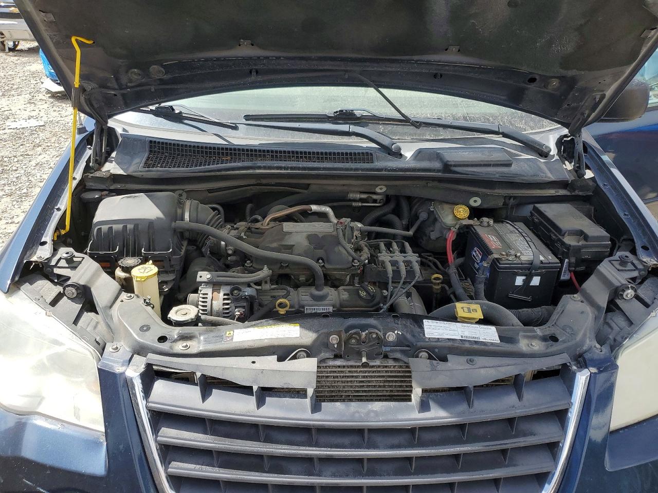 2008 Chrysler Town & Country Lx Blue vin: 2A8HR44H88R628088