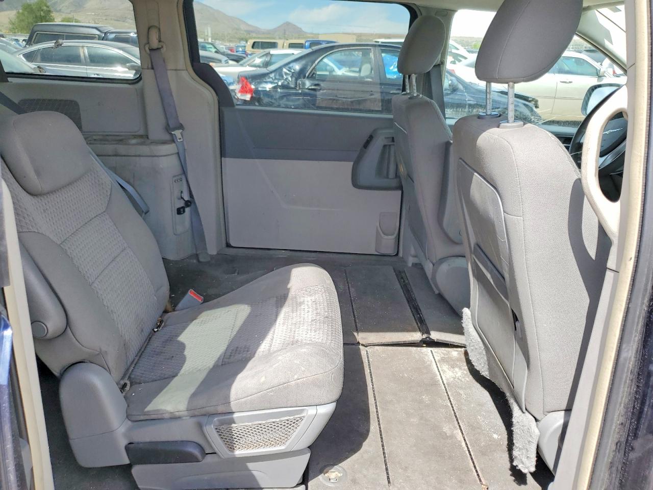 2008 Chrysler Town & Country Lx Blue vin: 2A8HR44H88R628088