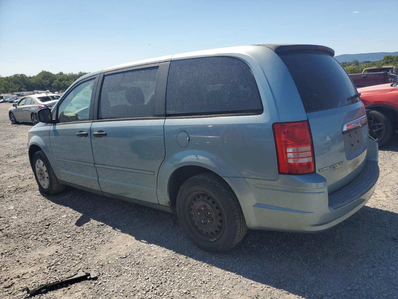 2008 Chry Town & Cou Синий vin: 2A8HR44HX8R128448