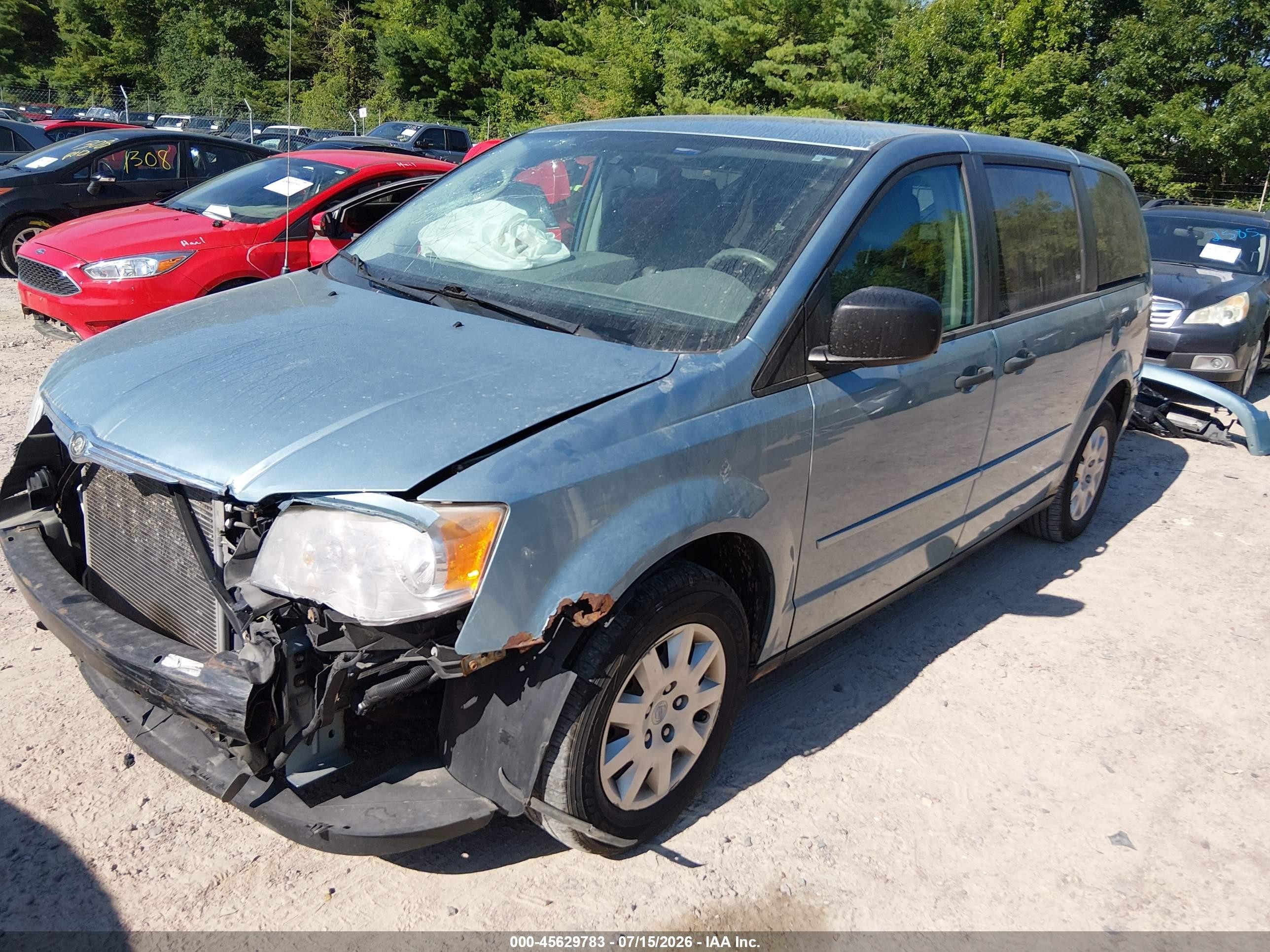 2008 Chrysler Town & Country Lx Silver vin: 2A8HR44HX8R773049