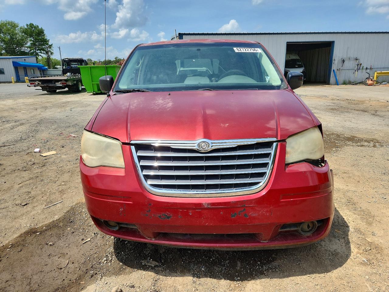 2008 Chrysler Town & Country Lx Красный vin: 2A8HR44HX8R799392