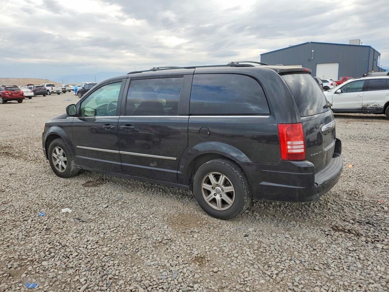2009 Chrysler Town & Country Touring Black vin: 2A8HR54109R503869