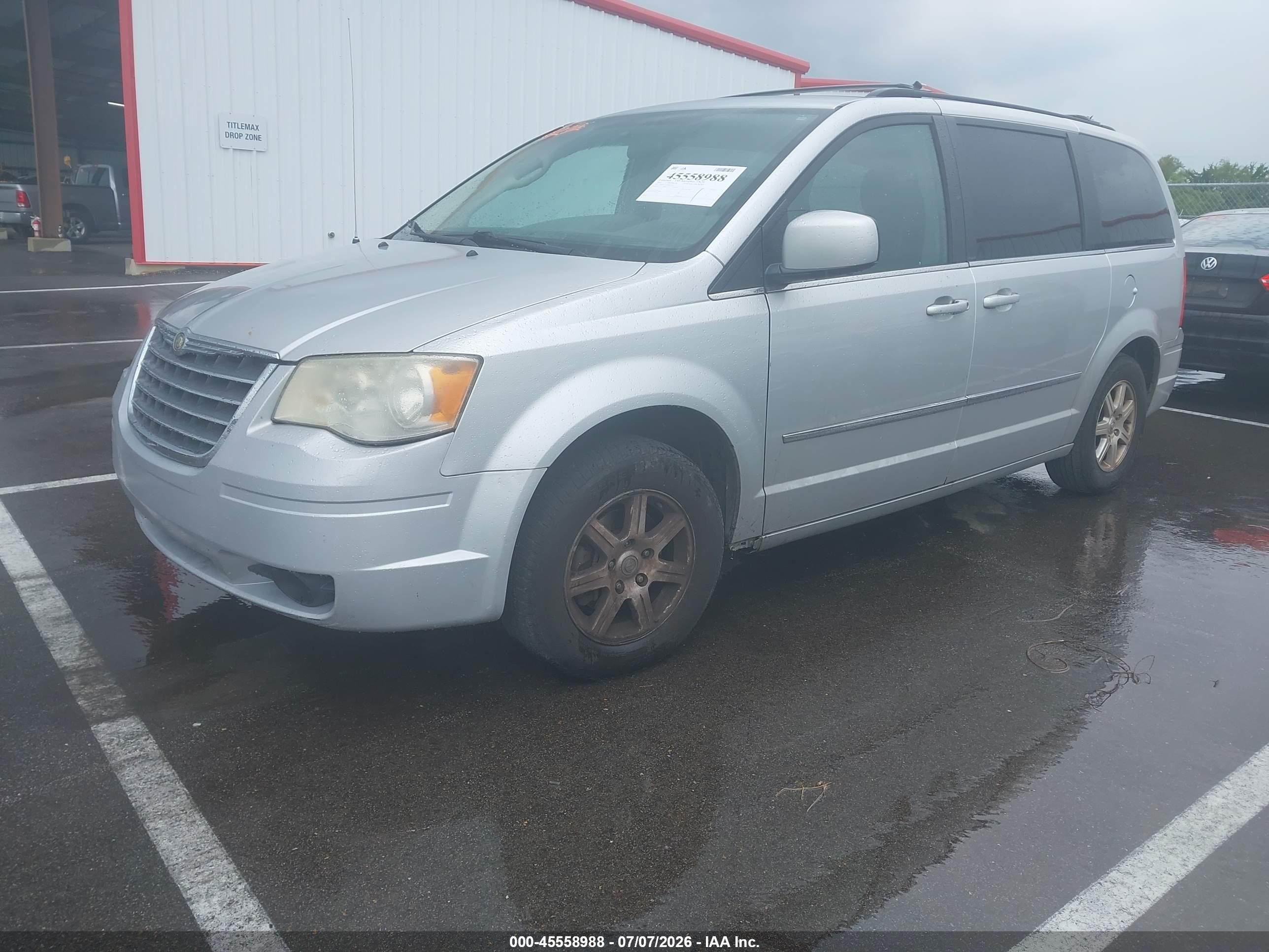 2009 Chrysler Town & Country Touring Silver vin: 2A8HR54119R565443