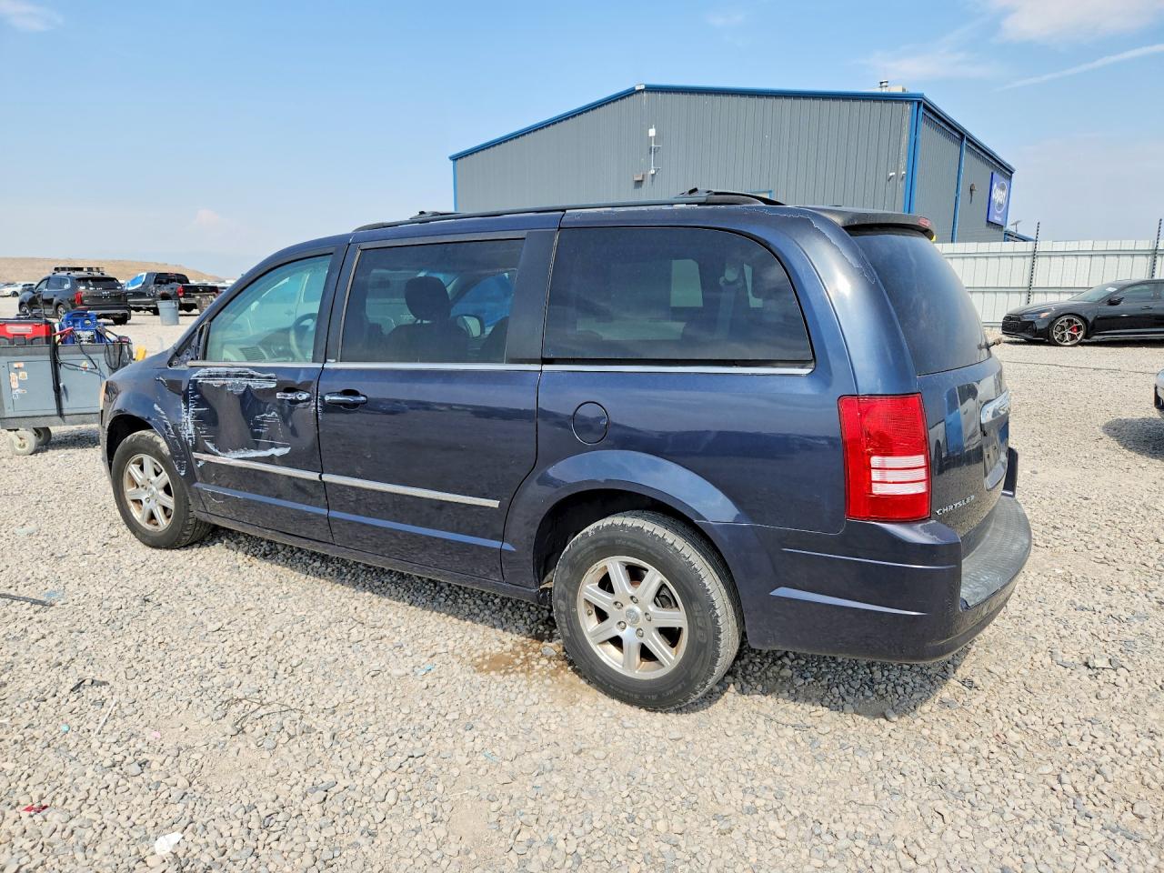 2009 Chrysler Town & Country Touring Blue vin: 2A8HR54139R663969