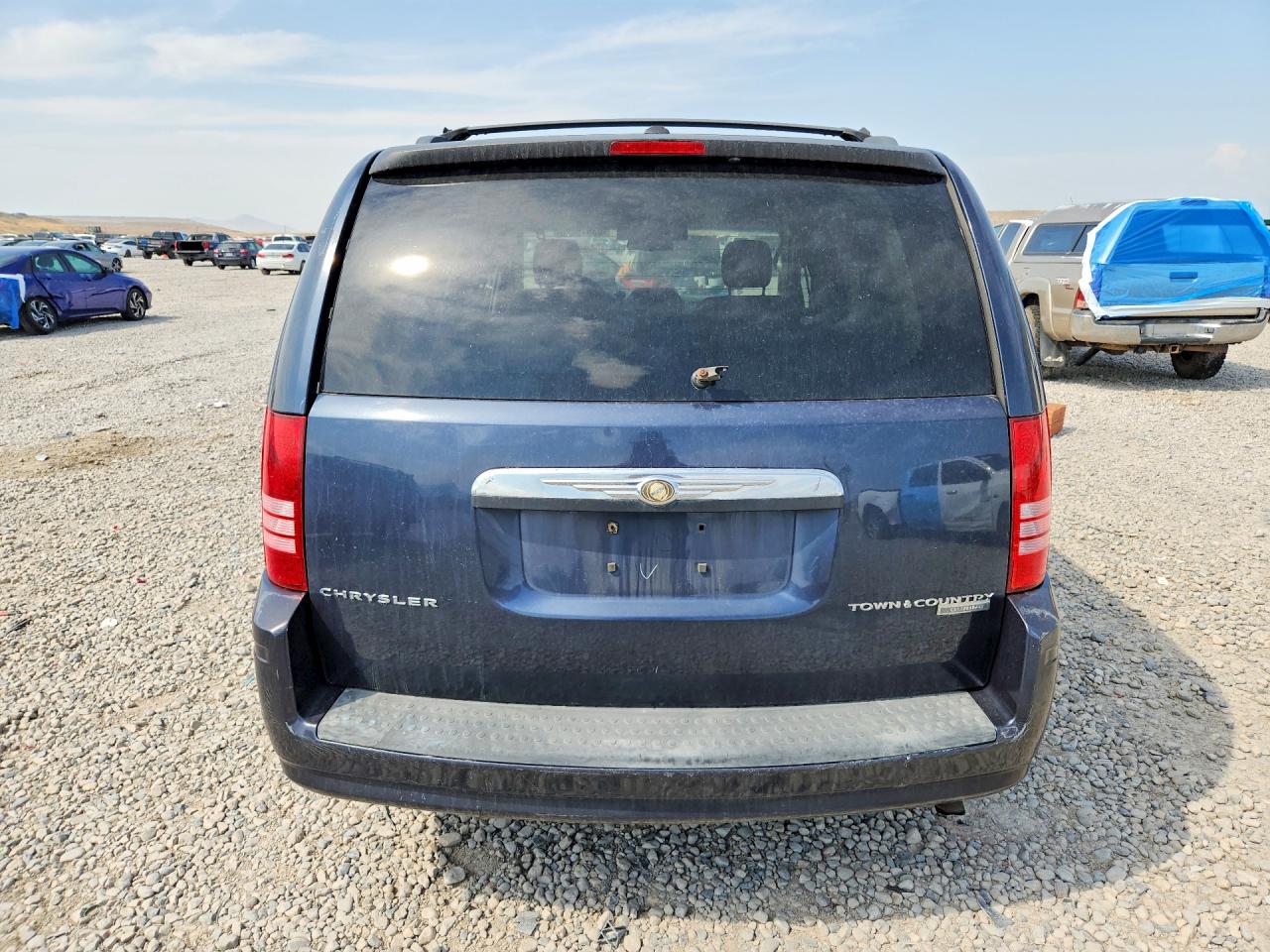 2009 Chrysler Town & Country Touring Blue vin: 2A8HR54139R663969