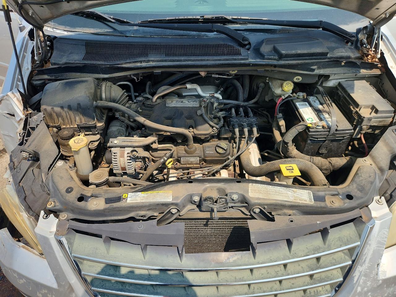 2009 Chrysler Town & Country Touring Серебряный vin: 2A8HR54149R508556
