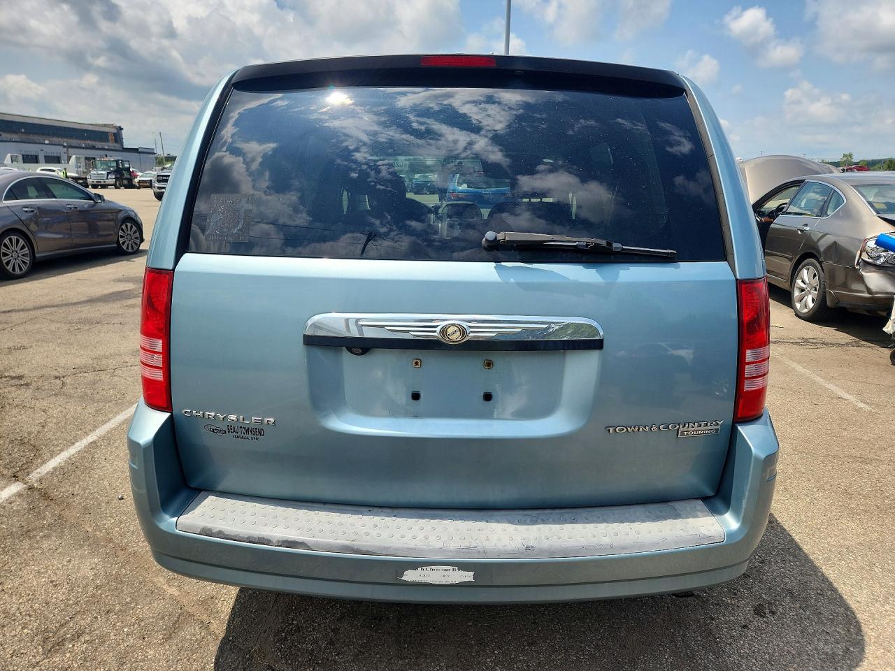 2009 Chrysler Town & Country Touring Blue vin: 2A8HR54159R635607