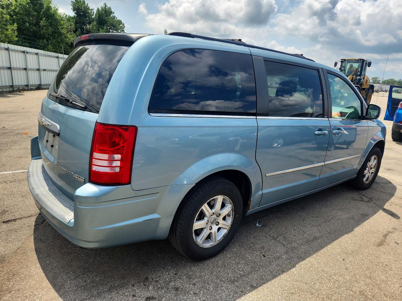 2009 Chrysler Town & Country Touring Blue vin: 2A8HR54159R635607
