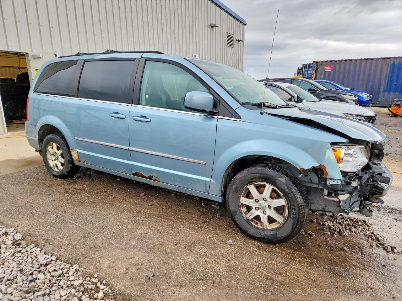 2009 Chrysler Town & Country Touring Turquoise vin: 2A8HR54179R540076