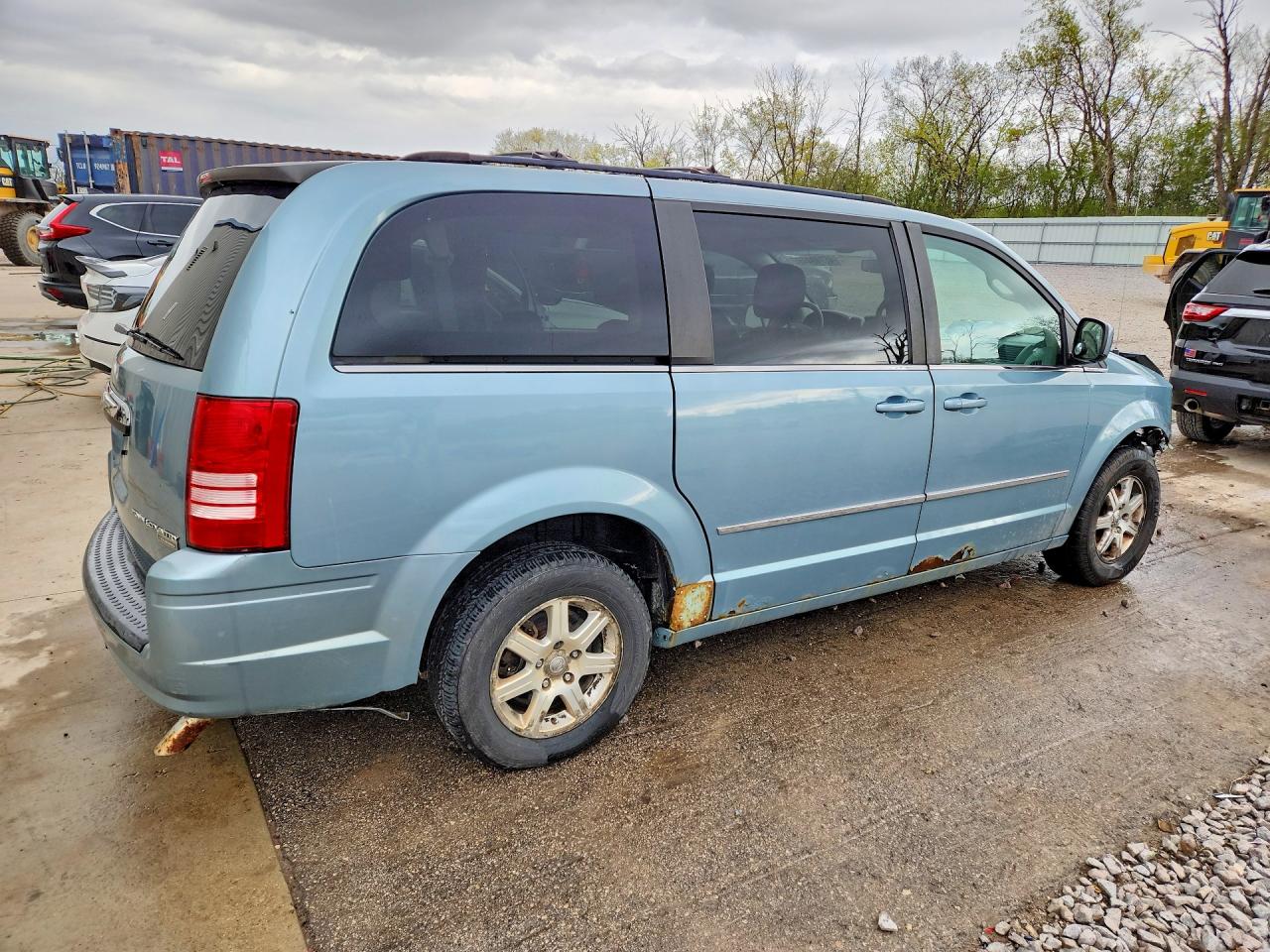 2009 Chrysler Town & Country Touring Turquoise vin: 2A8HR54179R540076