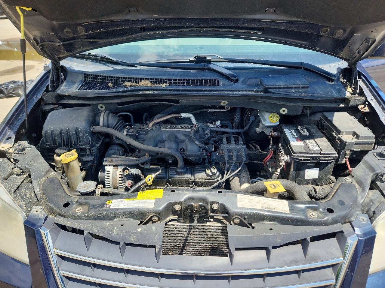 2008 Chrysler Town & Country Touring Blue vin: 2A8HR54P08R684331