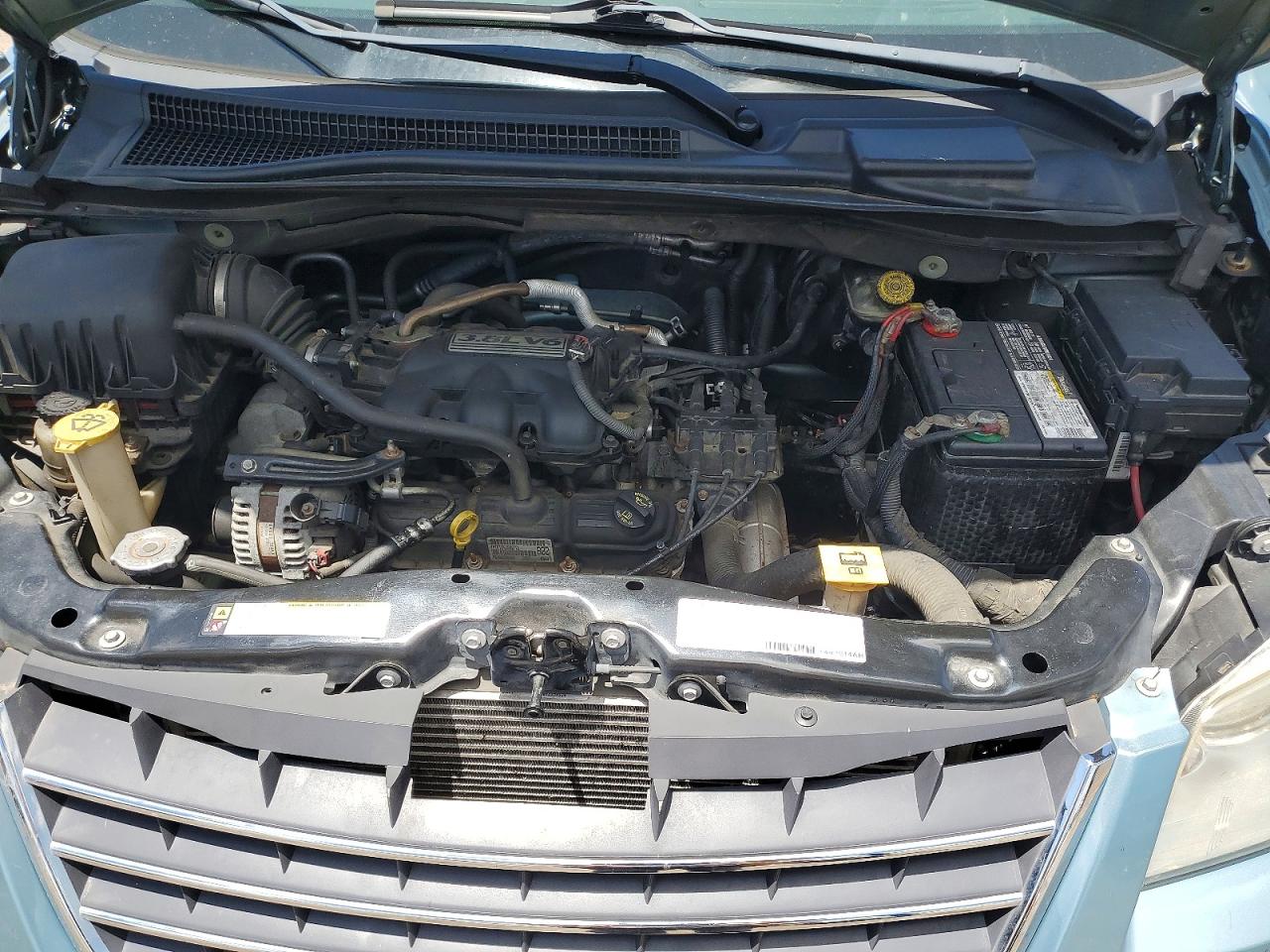 2008 Chrysler Town & Country Touring Blue vin: 2A8HR54P08R754541