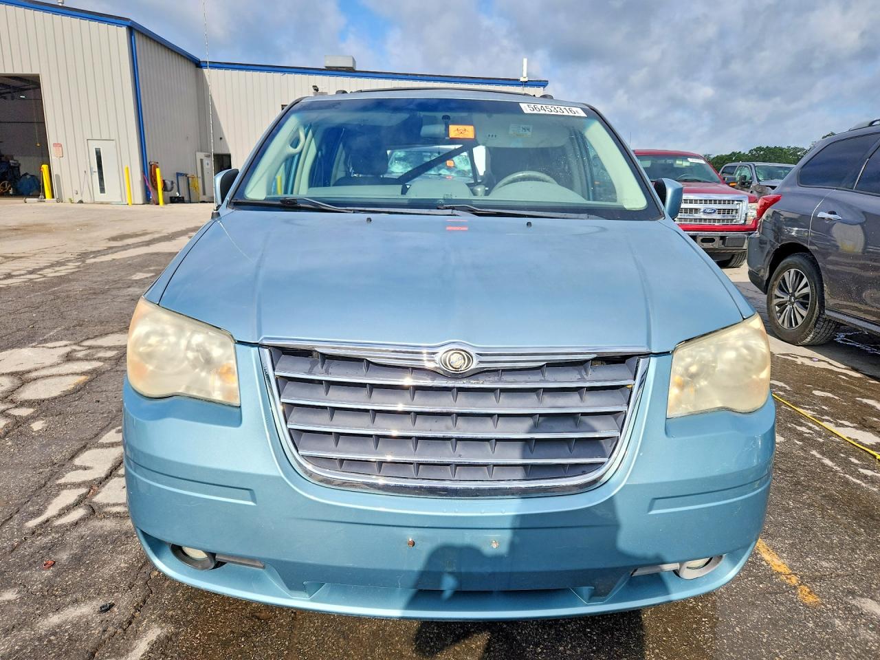 2008 Chrysler Town & Country Touring Blue vin: 2A8HR54P18R127802
