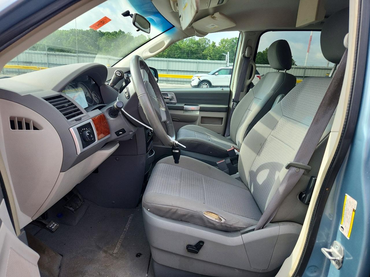 2008 Chrysler Town & Country Touring Blue vin: 2A8HR54P18R127802