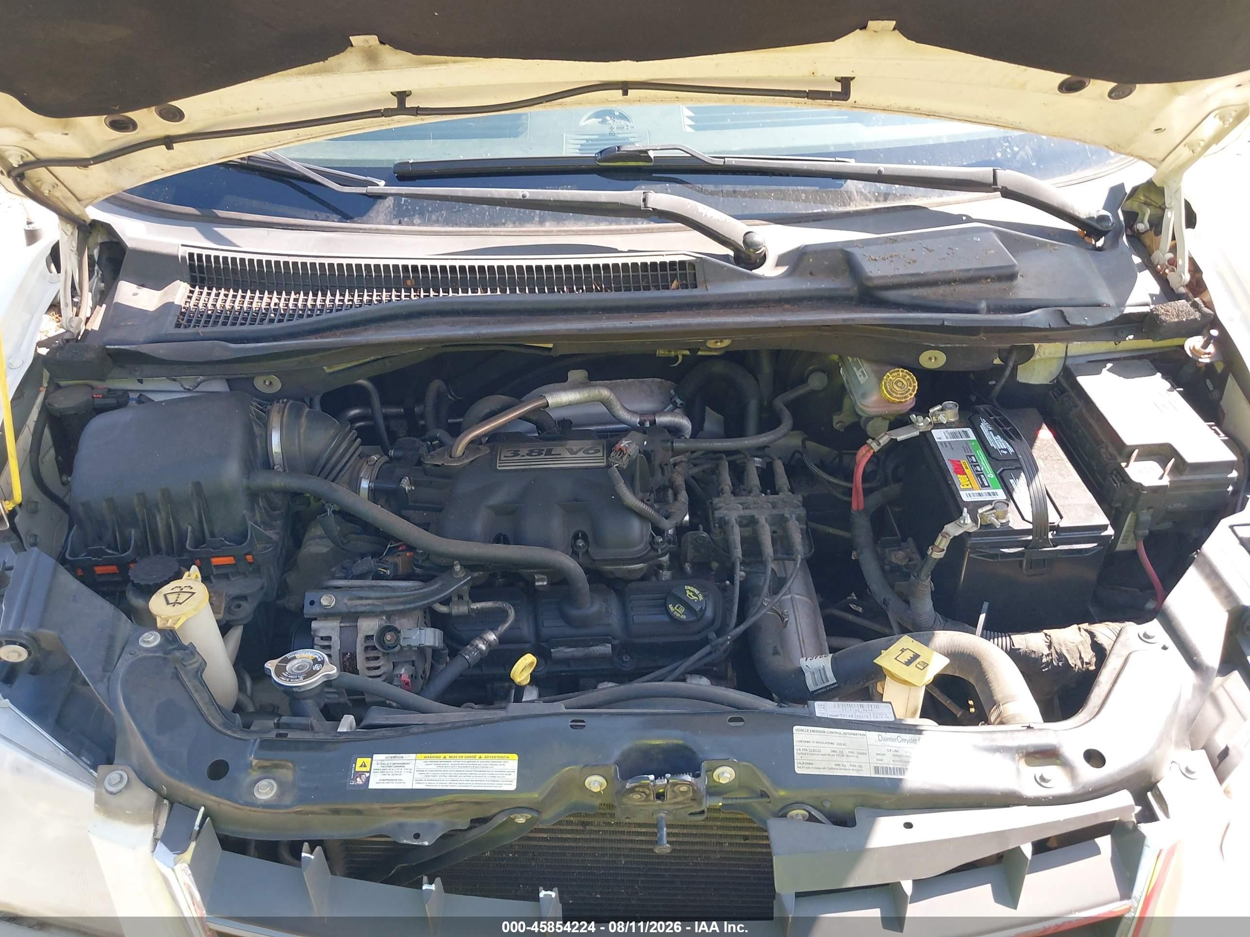 2008 Chrysler Town & Country Touring Белый vin: 2A8HR54P48R666947