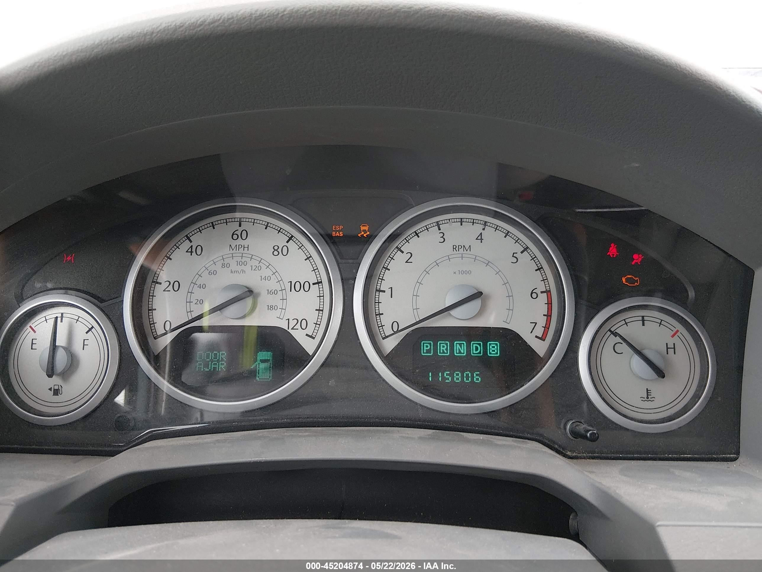 2008 Chrysler Town & Country Touring Light Blue vin: 2A8HR54P48R680816