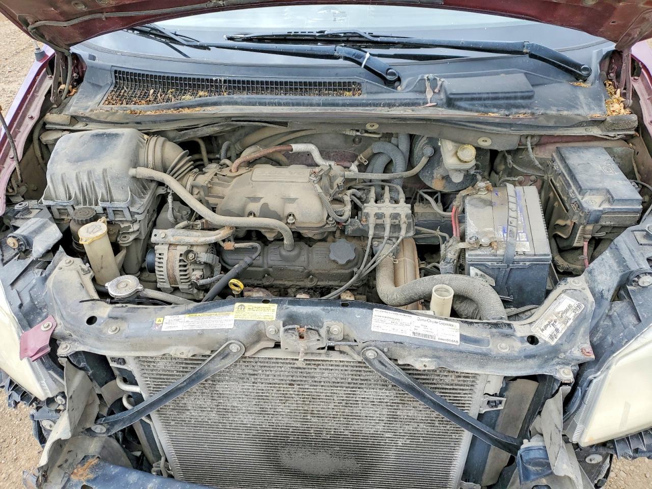 2008 Chrysler Town & Country Touring Бордовый vin: 2A8HR54P48R804602