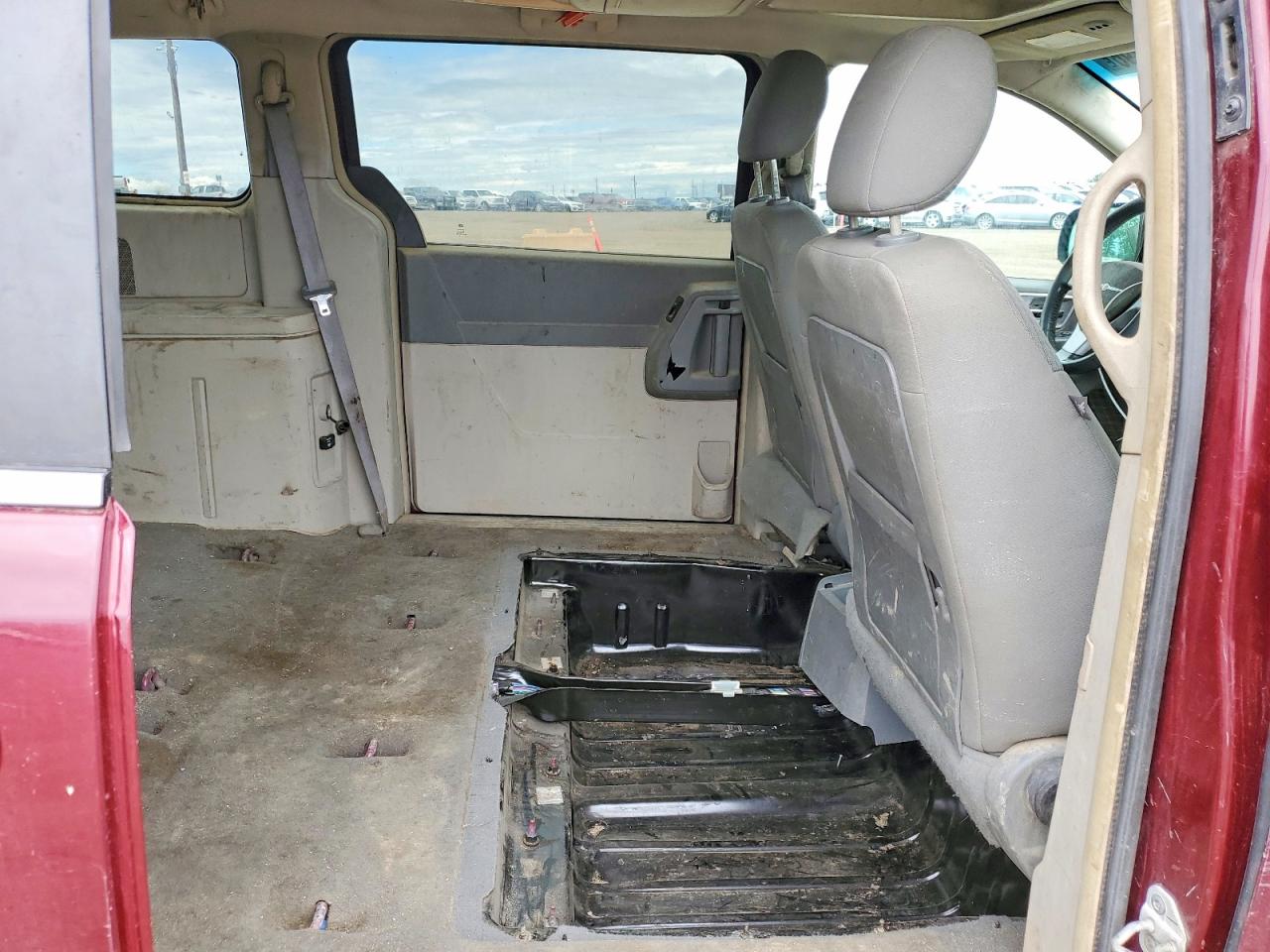 2008 Chrysler Town & Country Touring Бордовый vin: 2A8HR54P48R804602