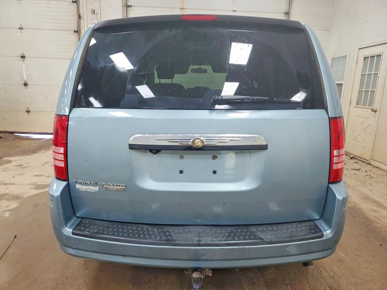 2008 Chrysler Town & Country Touring Blue vin: 2A8HR54P58R773408