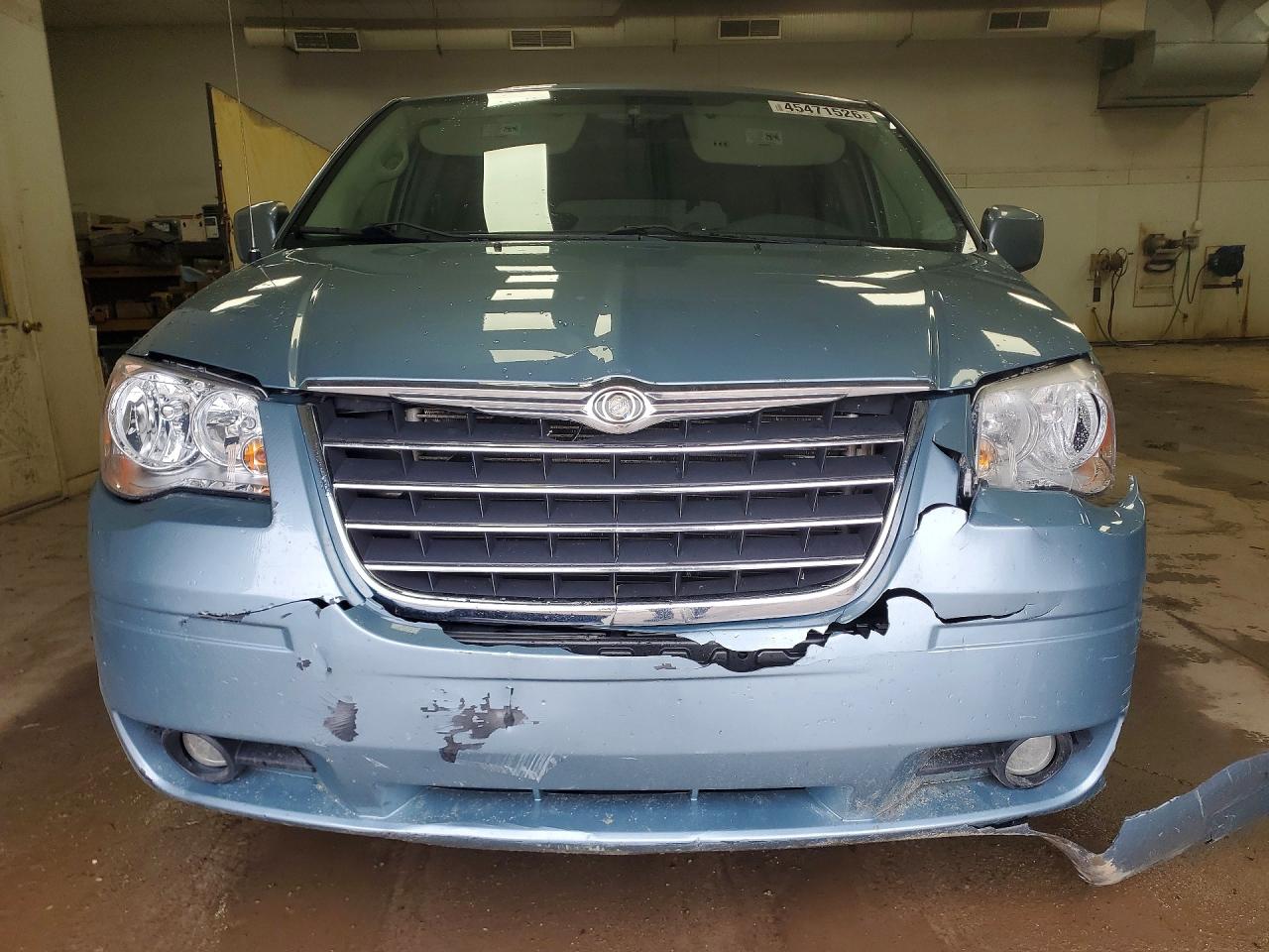 2008 Chrysler Town & Country Touring Blue vin: 2A8HR54P58R773408