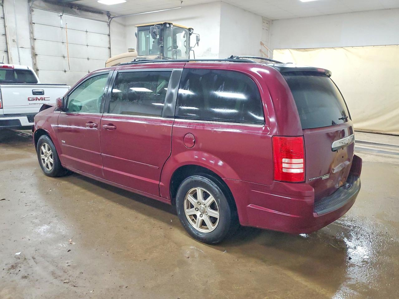 2008 Chrysler Town & Country Touring Burgundy vin: 2A8HR54P58R783145