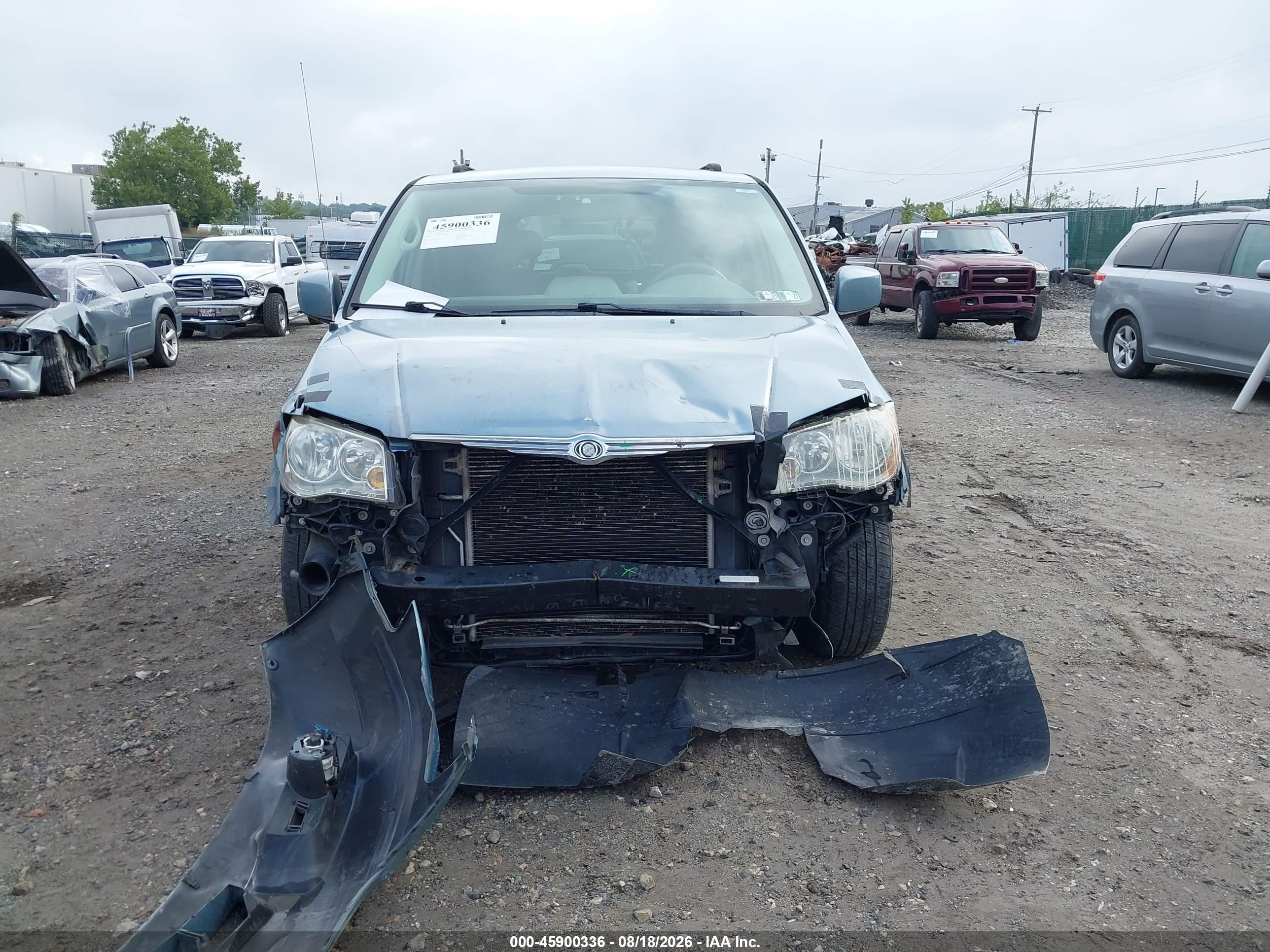 2008 Chrysler Town & Country Touring Teal vin: 2A8HR54P58R786739