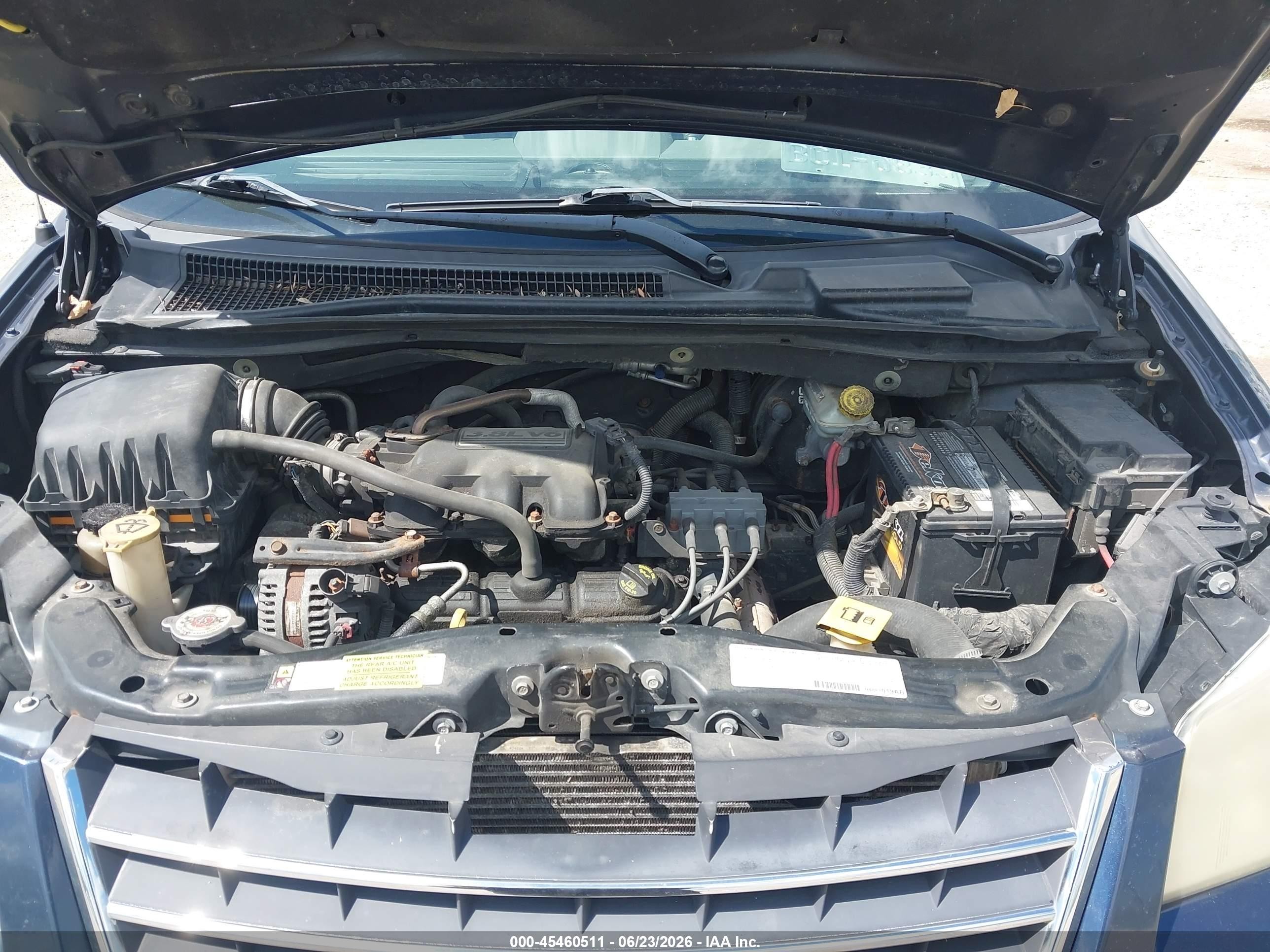 2008 Chrysler Town & Country Touring Dark Blue vin: 2A8HR54P58R787616
